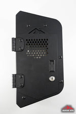 Load image into Gallery viewer, Mountains2Metal Lockable Tailgate Medicine Cabinet