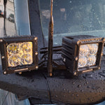 Load image into Gallery viewer, Mountains2Metal Dual Pod A Pillar Light Brackets