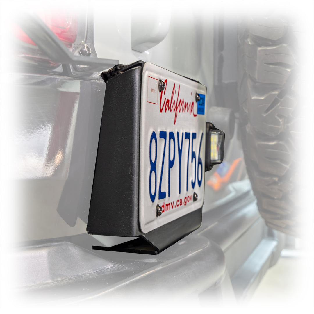 Turn Offroad License Plate Relocation Bracket