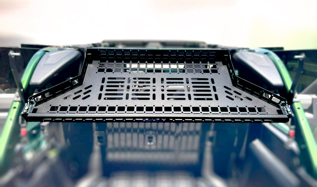 Mountains2Metal  Flip Down Attic Shelf