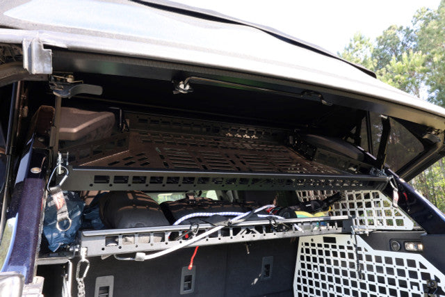 Mountains2Metal  Flip Down Attic Shelf