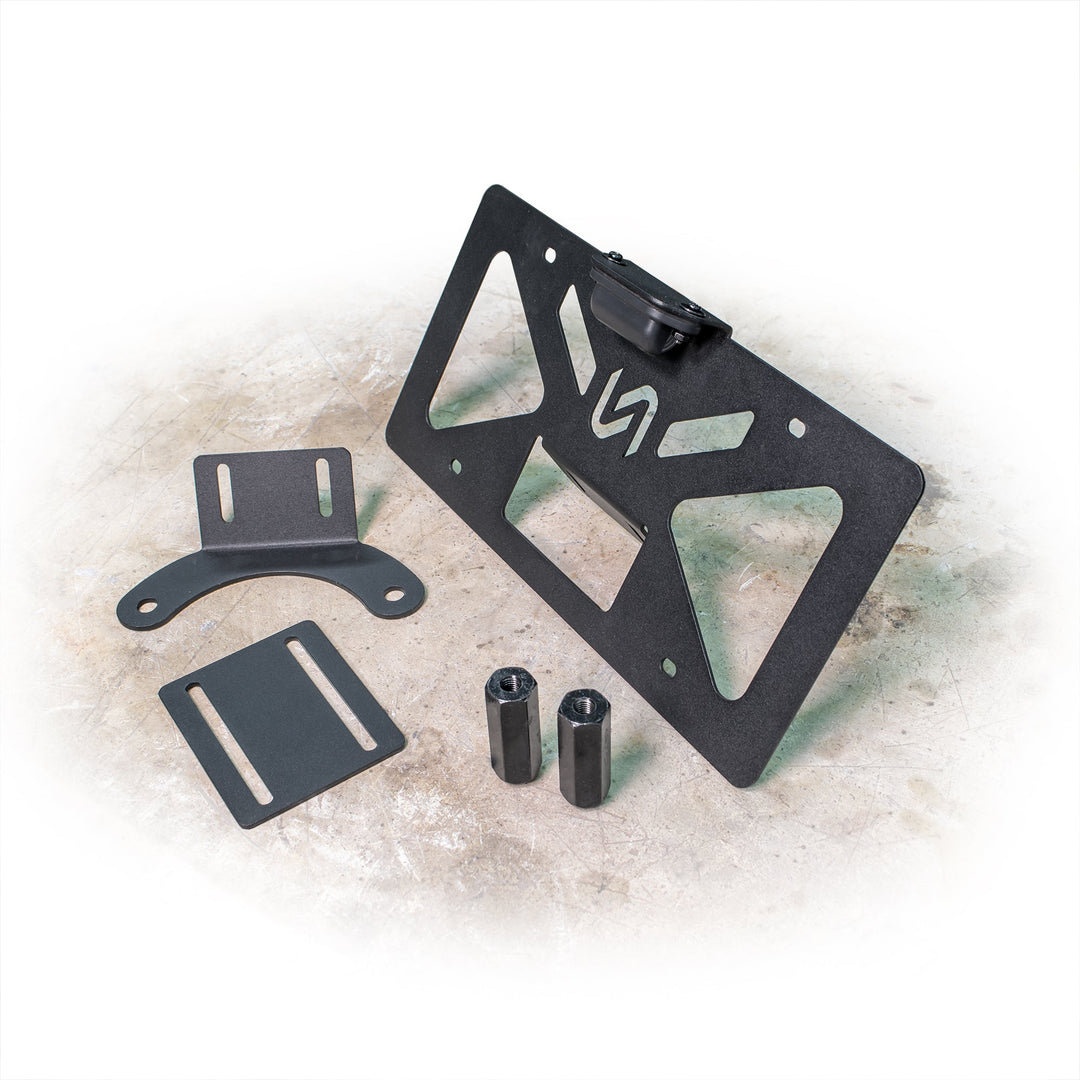 Turn Offroad License Plate Relocation Bracket - On Tire Carrier