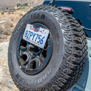 Turn Offroad License Plate Relocation Bracket - On Tire Carrier