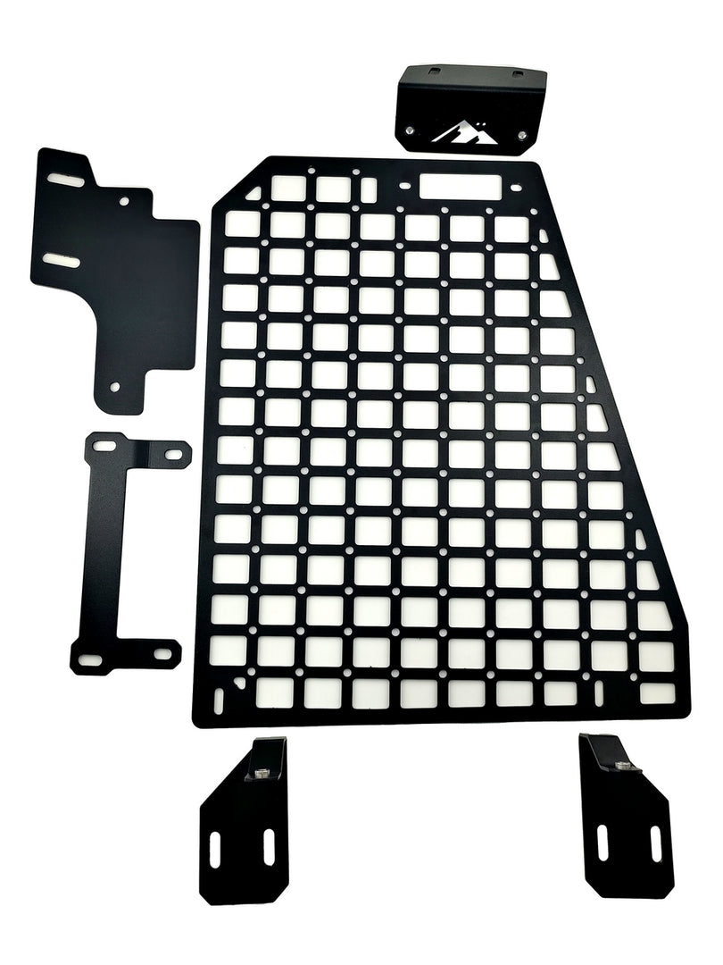 Mountains2Metal Rear Cargo MOLLE Panel, Passenger Side (2D)