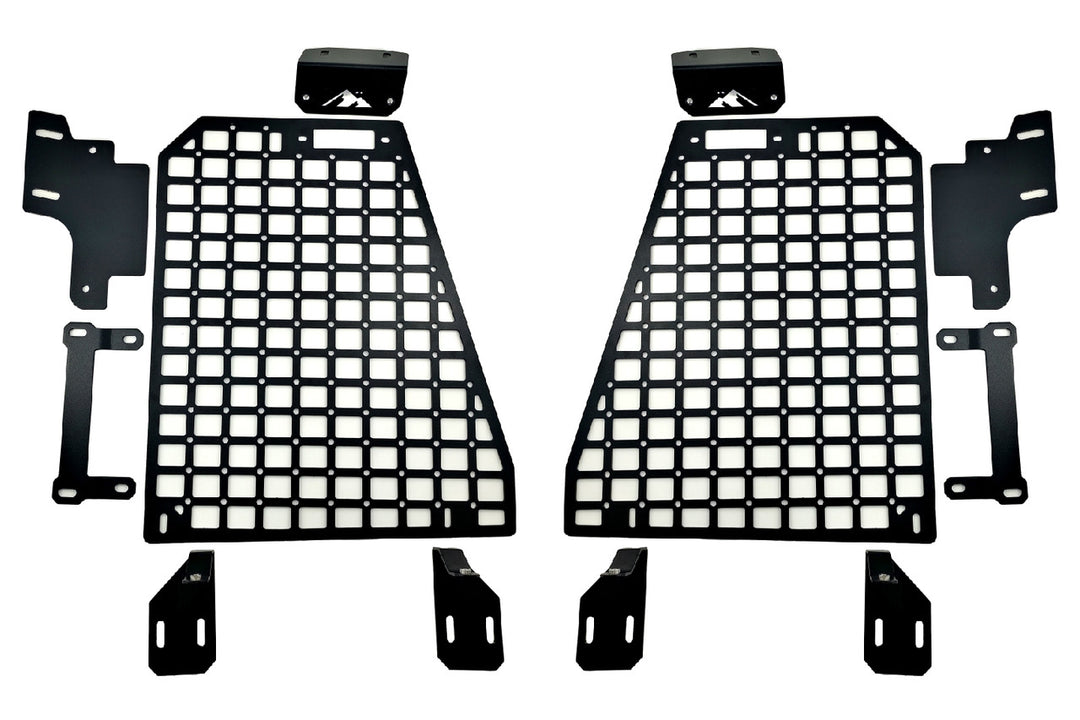 Mountains2Metal Rear Cargo Molle Panel, Passenger & Driver Side BUNDLE, (2D)