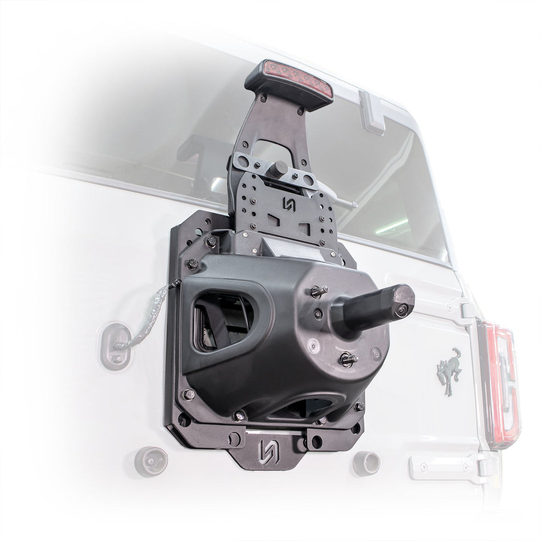 Turn Offroad Tire Carrier Relocation Kit