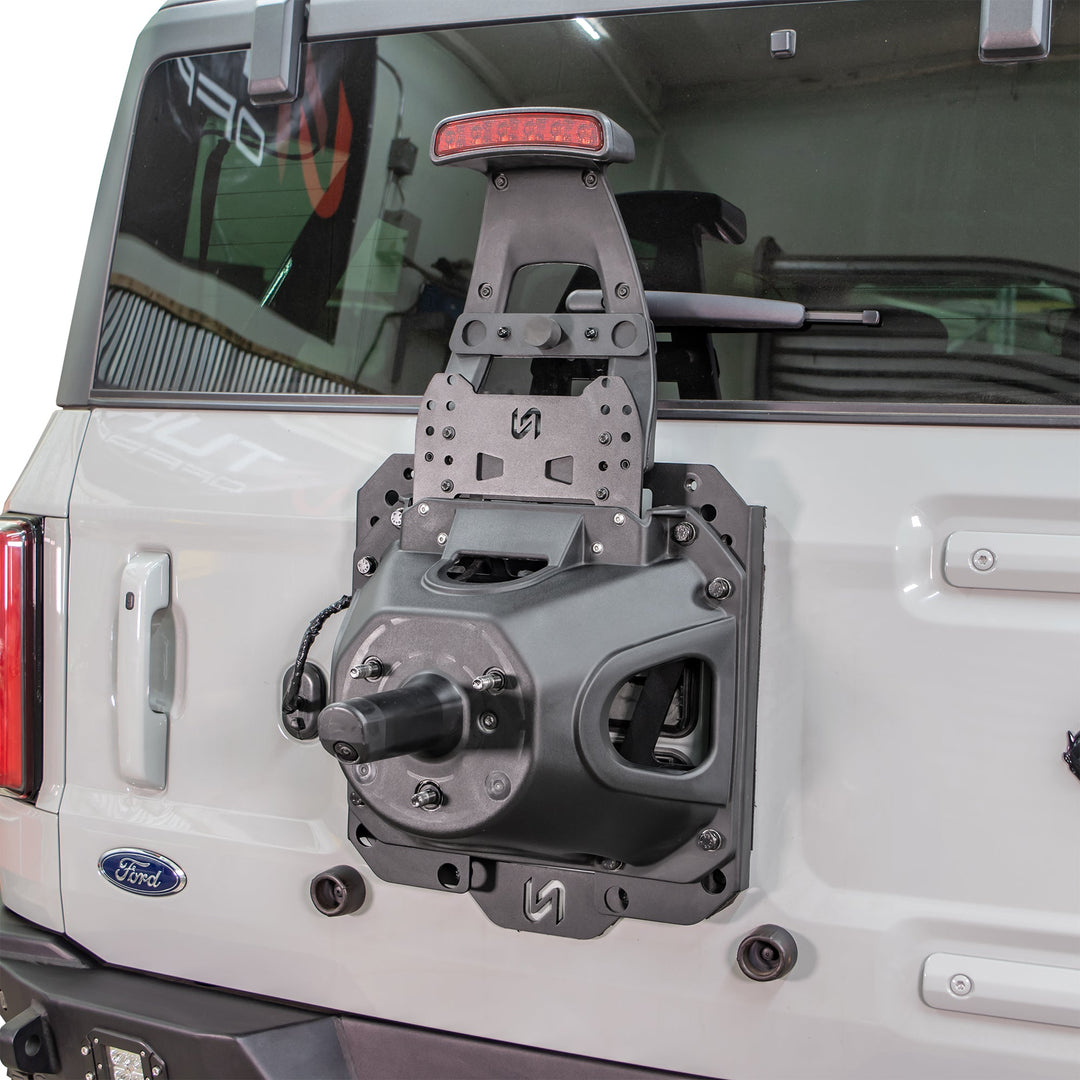 Turn Offroad Tire Carrier Relocation Kit