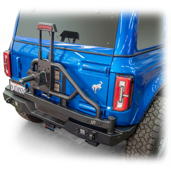 Turn Offroad Rear Bumper with Integrated Swing-Out Tire Carrier