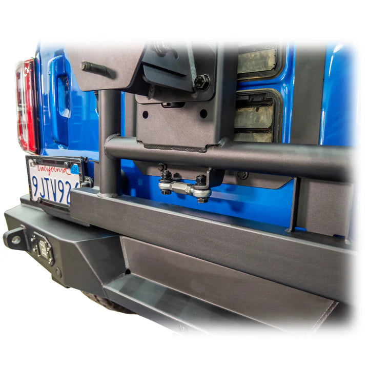 Turn Offroad Rear Bumper with Integrated Swing-Out Tire Carrier