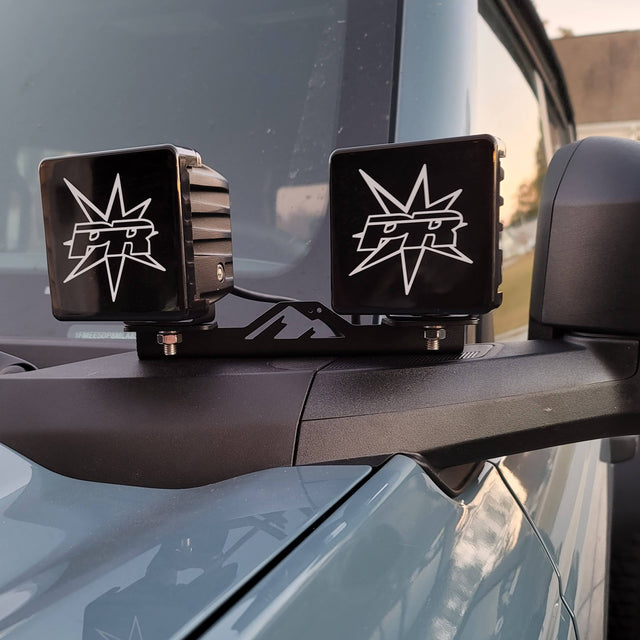 Mountains2Metal Dual Pod A Pillar Light Brackets