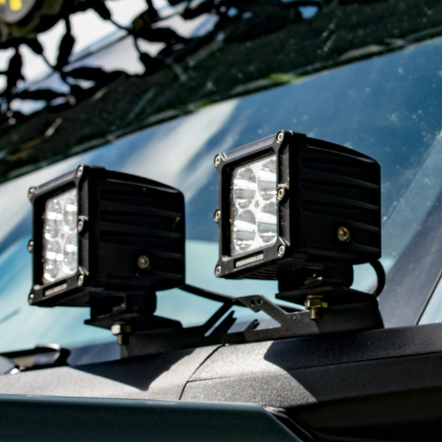 Mountains2Metal Dual Pod A Pillar Light Brackets