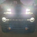 Load image into Gallery viewer, Mountains2Metal Dual Pod A Pillar Light Brackets