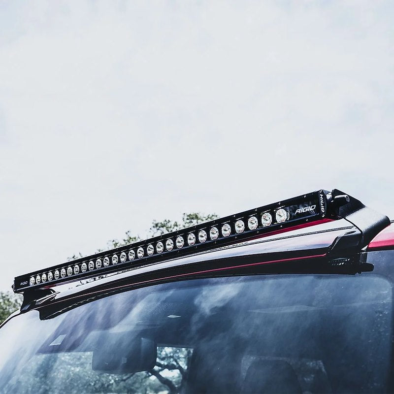 Rigid 40-Inch SR-Series Pro Straight LED Light Bar with Roof Line Mount Brackets
