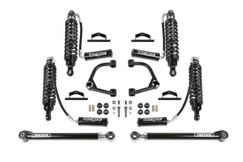 Fabtech 3″ Lift Kit With Adjustable Lower Arms & Dirt Logic 2.5 Coilovers
