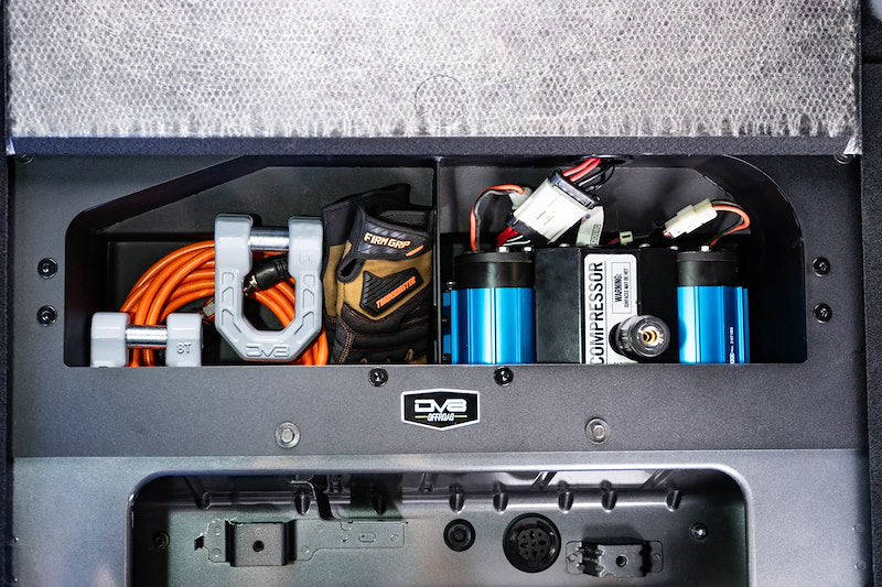 DV8 Cargo Storage Compartment